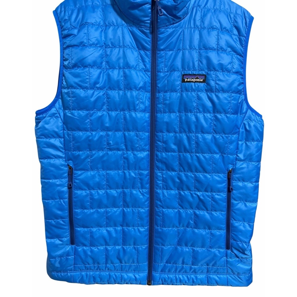 Patagonia Nano Puff Vest Andes Blue w/Andes Blue Men's Size Medium - Picture 5 of 11